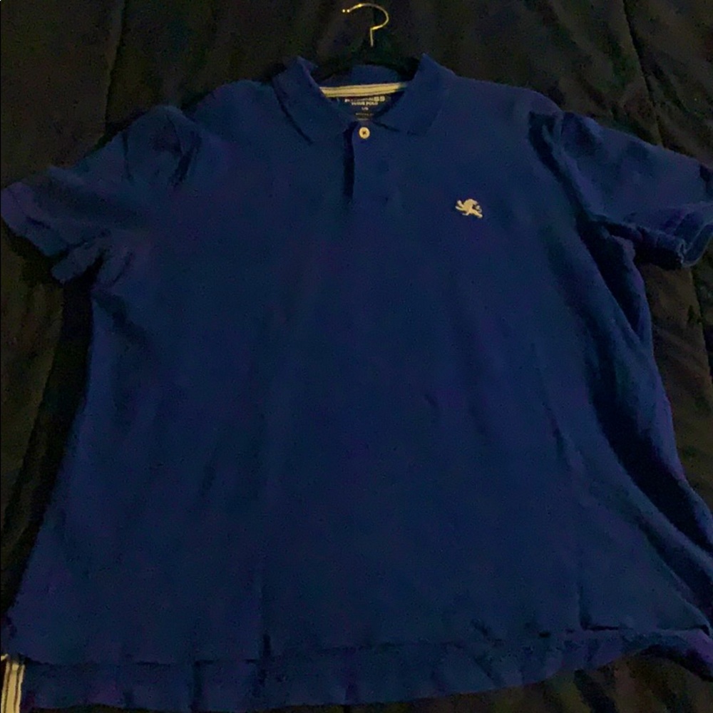 Express Royal Blue polo shirt